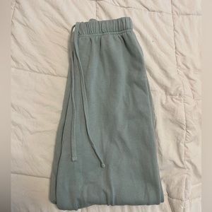 garage blue baggy sweatpants